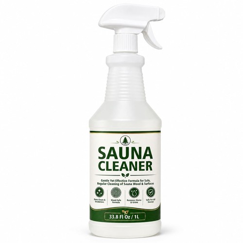 Sauna wood cleaner fl - sauna, oz