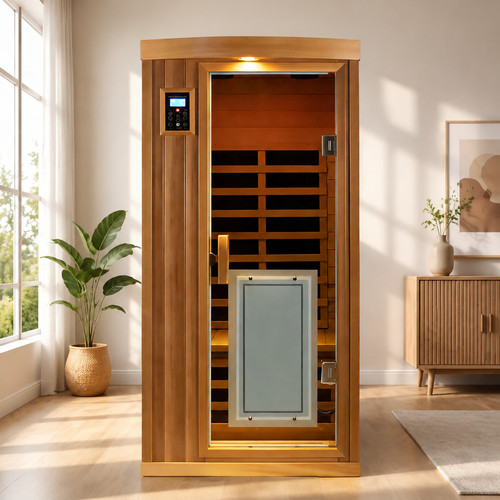 Low emf red cedar sauna - emf,