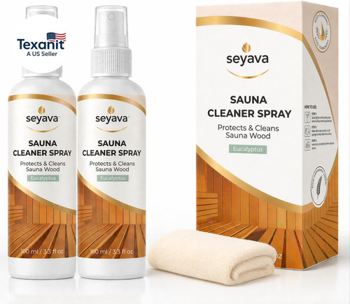 Sauna cleaner kit 2 - cleaner, 2-pack